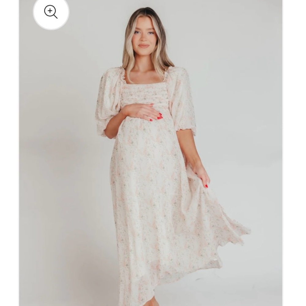 NWOT Maternity/bump friendly WORTH Collective Melody Maxi Dress SIZE SMALL